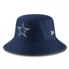 Youth Dallas Cowboys New Era Navy 2018 Training Camp Primary Bucket Hat 3041292